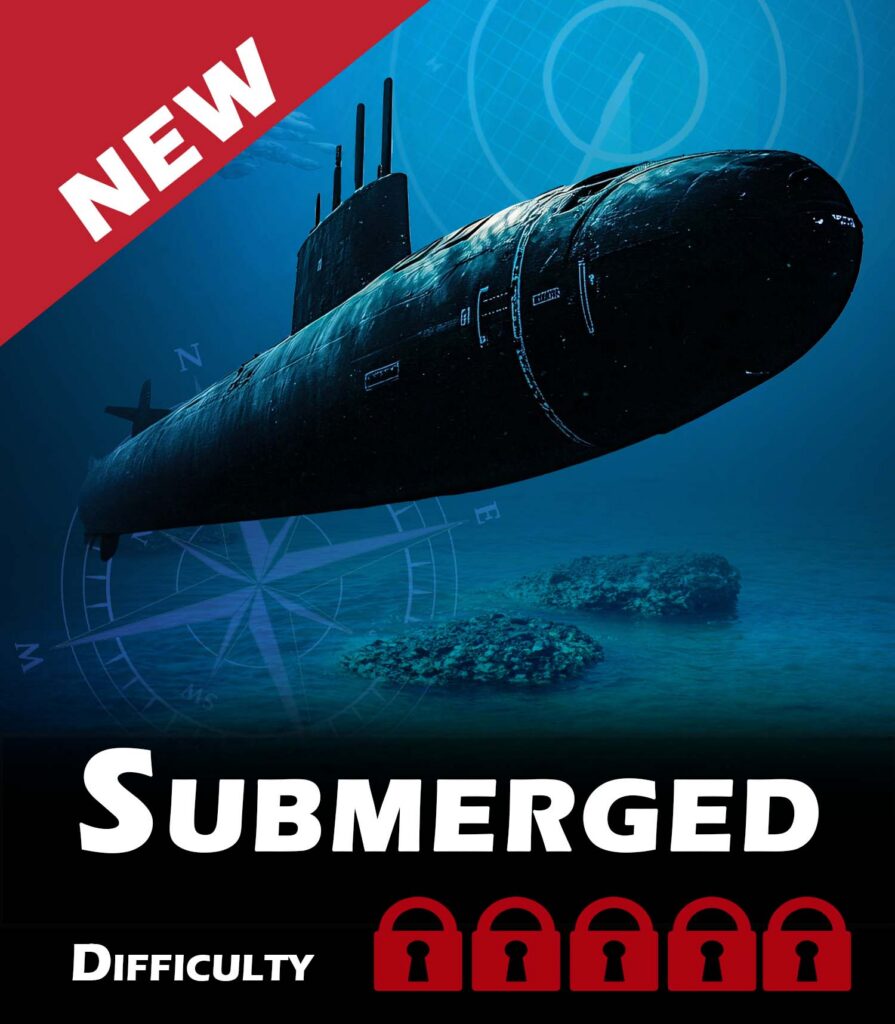 Submerged 5 out of 5 lock difficulty